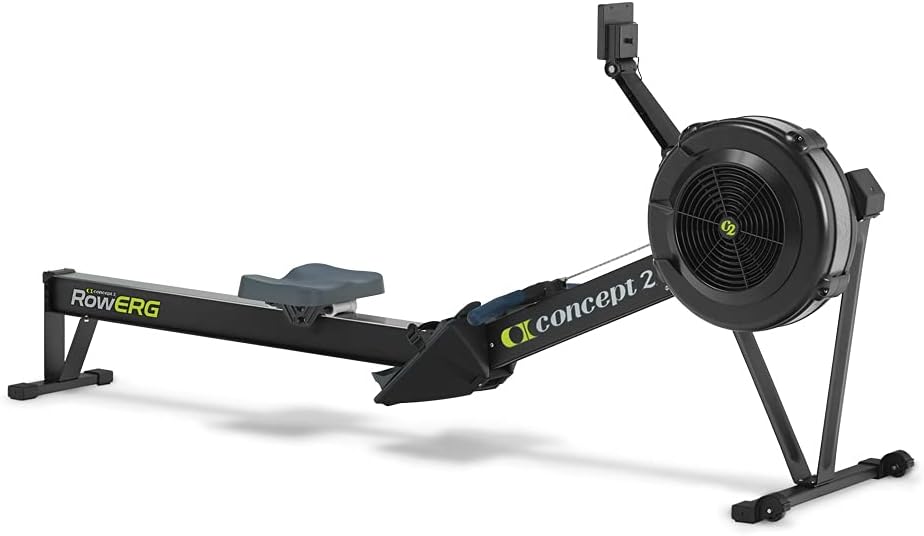 Concept2 RowErg with Standard Legs, Rowing Machine Model D, Black