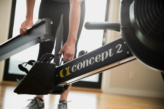 Concept2 RowErg with Standard Legs, Rowing Machine Model D, Black